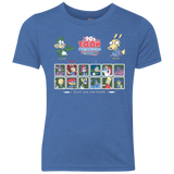 T-Shirts Vintage Royal / YXS 90s Toon Throwdown Youth Triblend T-Shirt