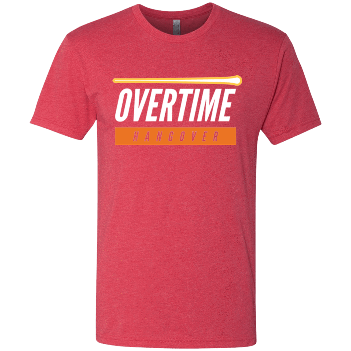 T-Shirts Vintage Red / Small 99 Percent Hangover Men's Triblend T-Shirt