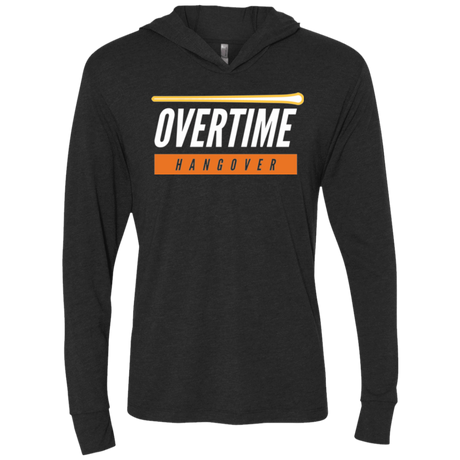 T-Shirts Vintage Black / X-Small 99 Percent Hangover Triblend Long Sleeve Hoodie Tee