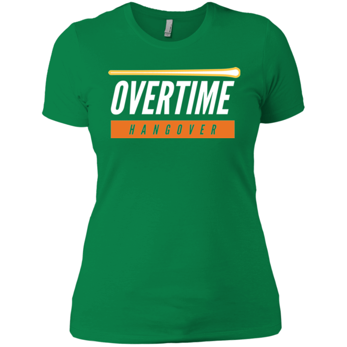 T-Shirts Kelly Green / X-Small 99 Percent Hangover Women's Premium T-Shirt