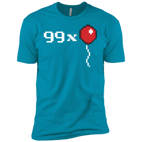 T-Shirts Turquoise / YXS 99x Balloon Boys Premium T-Shirt
