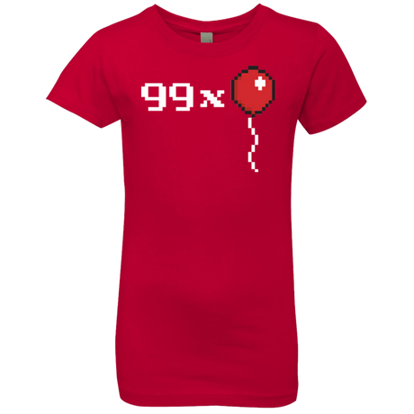 T-Shirts Red / YXS 99x Balloon Girls Premium T-Shirt