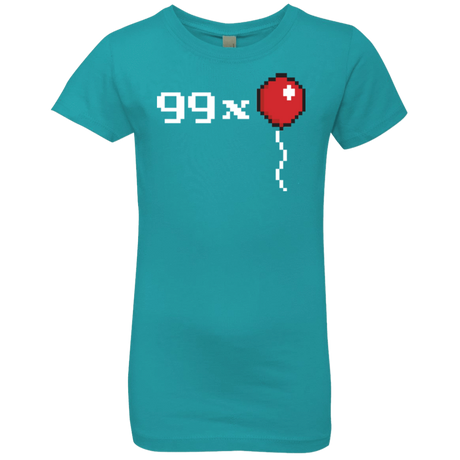 T-Shirts Tahiti Blue / YXS 99x Balloon Girls Premium T-Shirt