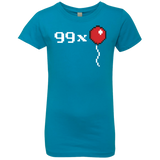 T-Shirts Turquoise / YXS 99x Balloon Girls Premium T-Shirt