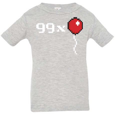 T-Shirts Heather / 6 Months 99x Balloon Infant Premium T-Shirt