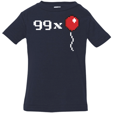 T-Shirts Navy / 6 Months 99x Balloon Infant Premium T-Shirt