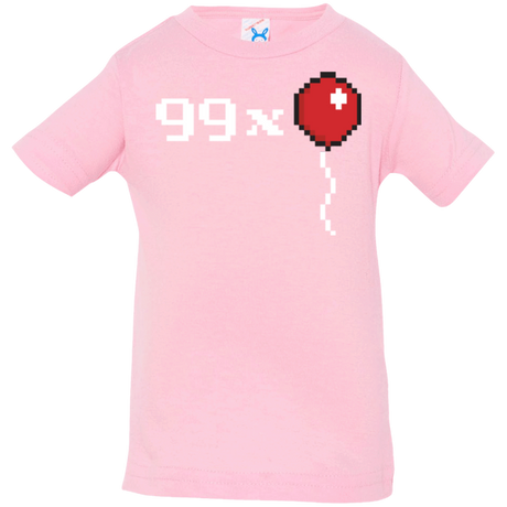 T-Shirts Pink / 6 Months 99x Balloon Infant Premium T-Shirt
