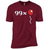 T-Shirts Cardinal / X-Small 99x Balloon Men's Premium T-Shirt