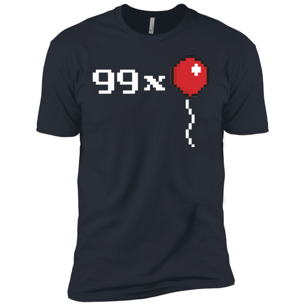 T-Shirts Indigo / X-Small 99x Balloon Men's Premium T-Shirt