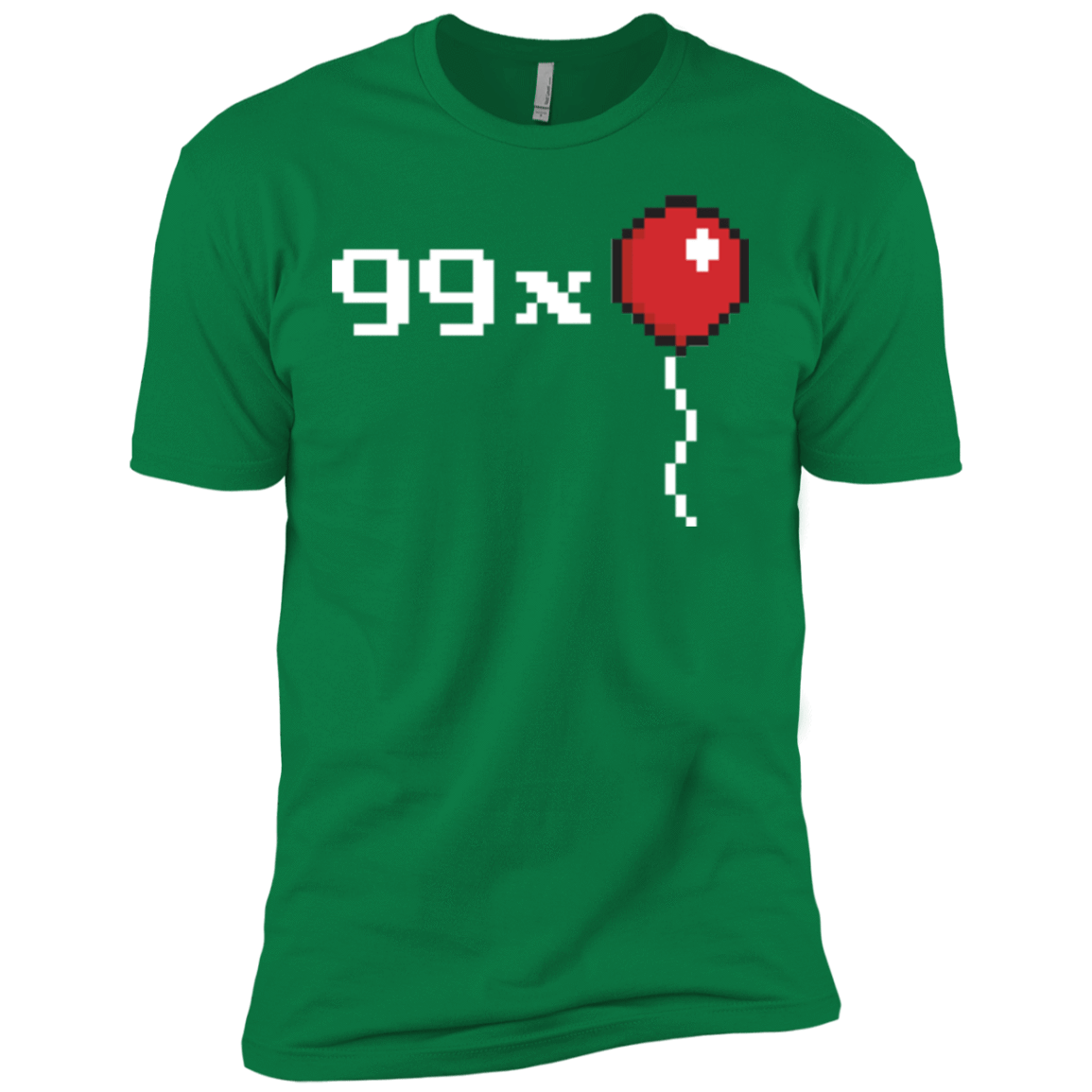 T-Shirts Kelly Green / X-Small 99x Balloon Men's Premium T-Shirt