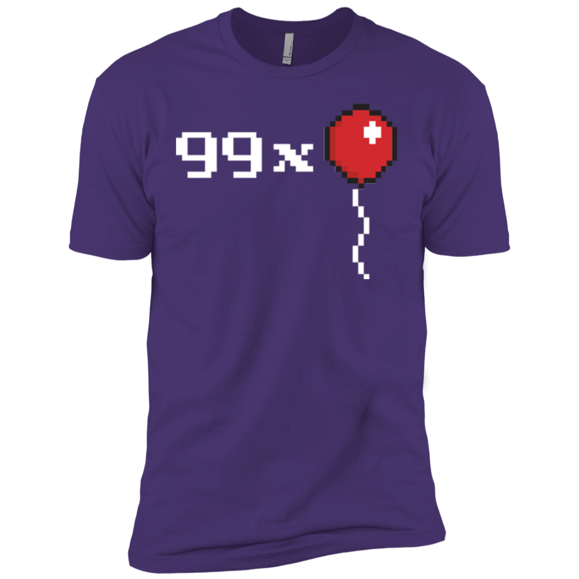 T-Shirts Purple / X-Small 99x Balloon Men's Premium T-Shirt