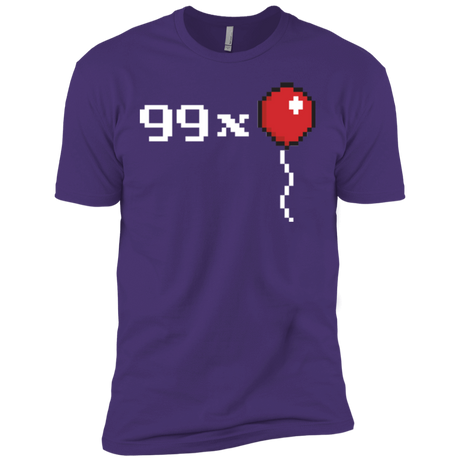 T-Shirts Purple / X-Small 99x Balloon Men's Premium T-Shirt