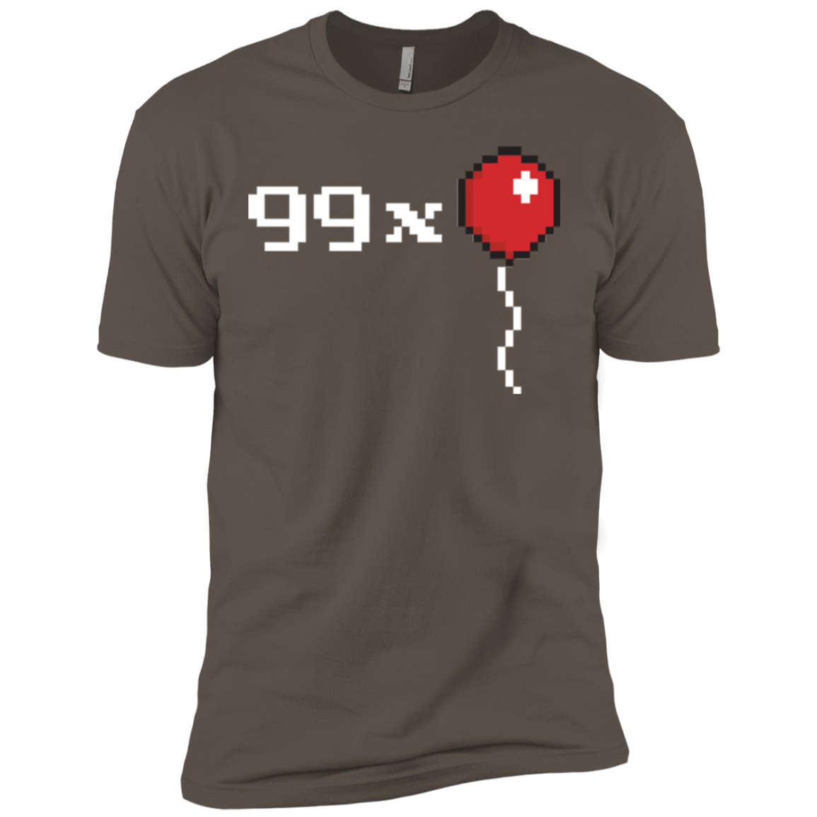 T-Shirts Warm Grey / X-Small 99x Balloon Men's Premium T-Shirt