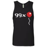 T-Shirts Black / Small 99x Balloon Men's Premium Tank Top