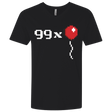 T-Shirts Black / X-Small 99x Balloon Men's Premium V-Neck