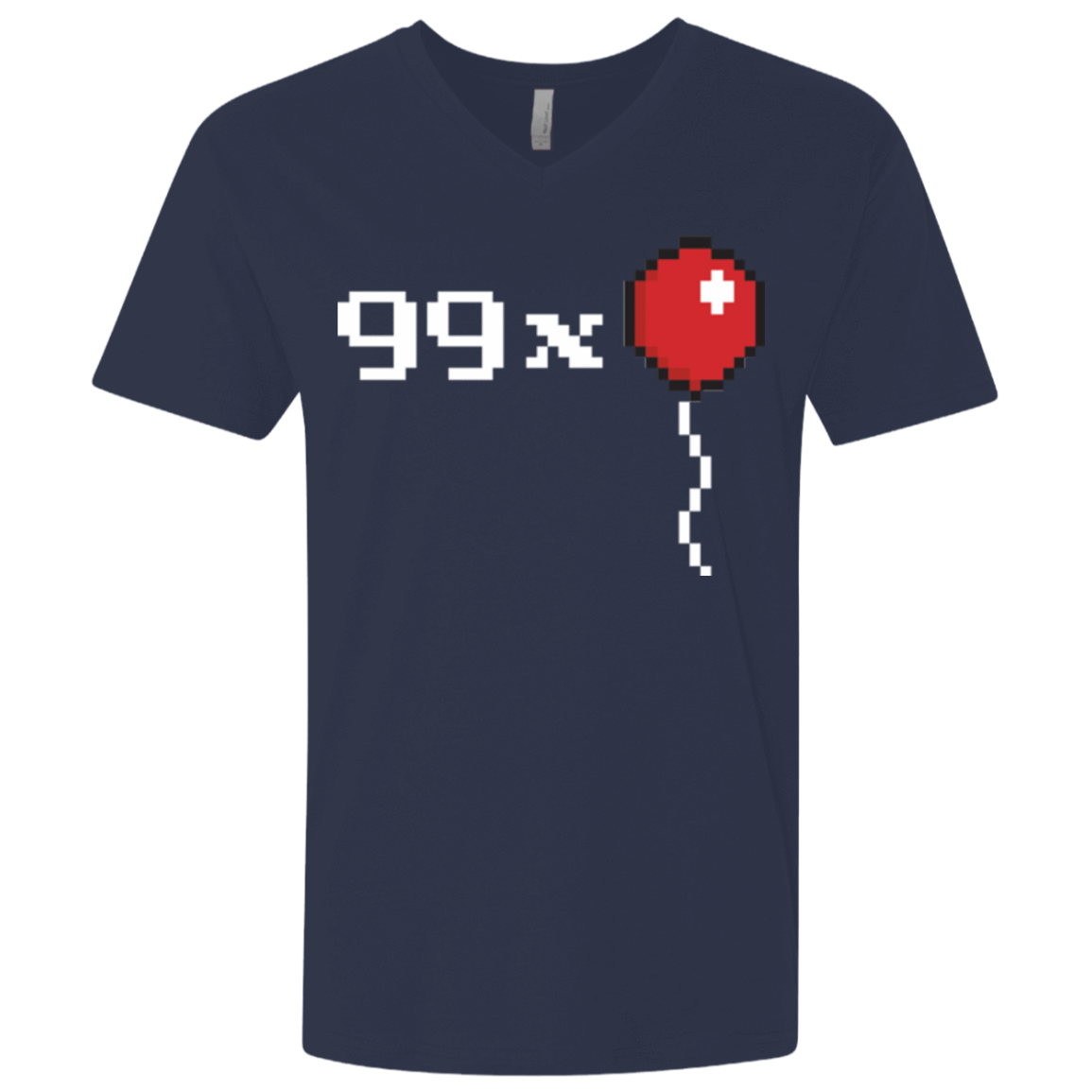 T-Shirts Midnight Navy / X-Small 99x Balloon Men's Premium V-Neck