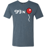 T-Shirts Indigo / Small 99x Balloon Men's Triblend T-Shirt