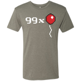 T-Shirts Venetian Grey / Small 99x Balloon Men's Triblend T-Shirt