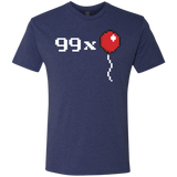 T-Shirts Vintage Navy / Small 99x Balloon Men's Triblend T-Shirt