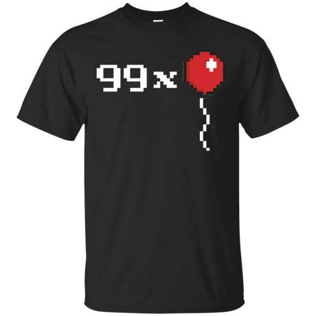 T-Shirts Black / Small 99x Balloon T-Shirt