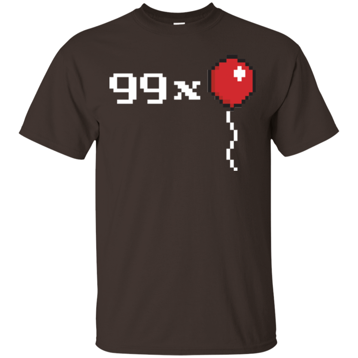 T-Shirts Dark Chocolate / Small 99x Balloon T-Shirt