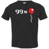 T-Shirts Black / 2T 99x Balloon Toddler Premium T-Shirt