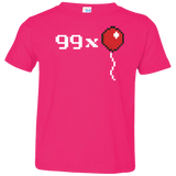 T-Shirts Hot Pink / 2T 99x Balloon Toddler Premium T-Shirt