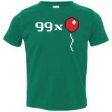 T-Shirts Kelly / 2T 99x Balloon Toddler Premium T-Shirt