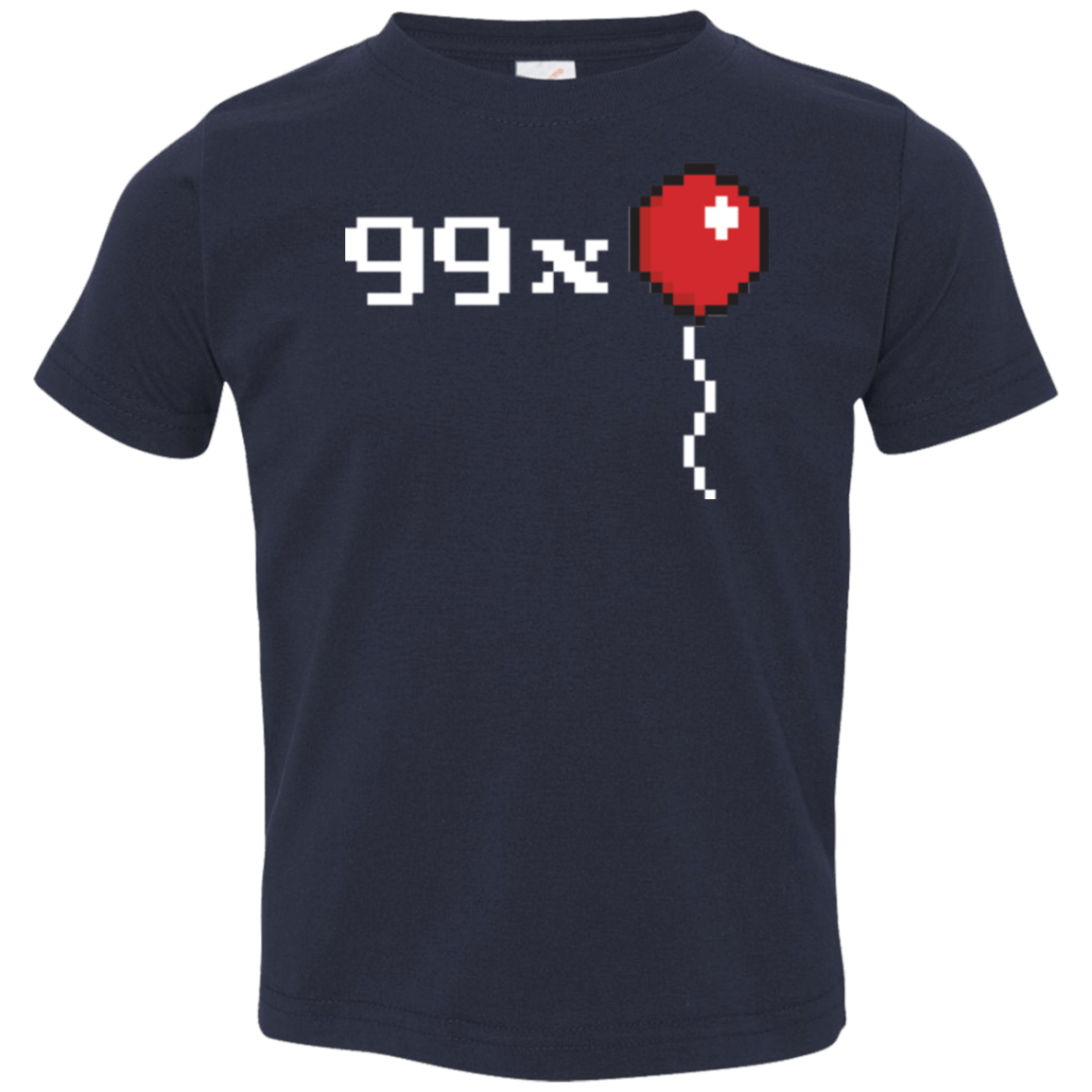 T-Shirts Navy / 2T 99x Balloon Toddler Premium T-Shirt