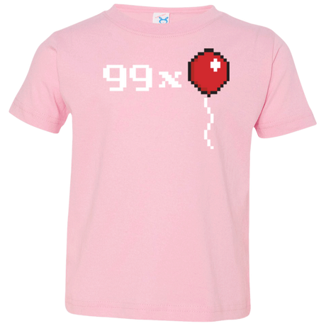 T-Shirts Pink / 2T 99x Balloon Toddler Premium T-Shirt