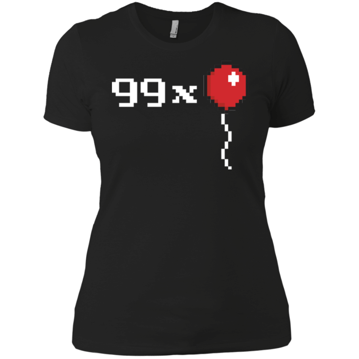 T-Shirts Black / X-Small 99x Balloon Women's Premium T-Shirt