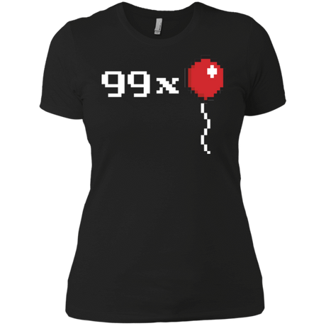 T-Shirts Black / X-Small 99x Balloon Women's Premium T-Shirt