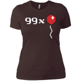 T-Shirts Dark Chocolate / X-Small 99x Balloon Women's Premium T-Shirt