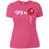 T-Shirts Hot Pink / X-Small 99x Balloon Women's Premium T-Shirt