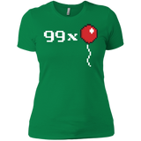 T-Shirts Kelly Green / X-Small 99x Balloon Women's Premium T-Shirt