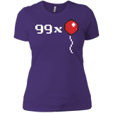 T-Shirts Purple / X-Small 99x Balloon Women's Premium T-Shirt