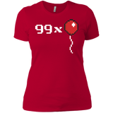 T-Shirts Red / X-Small 99x Balloon Women's Premium T-Shirt