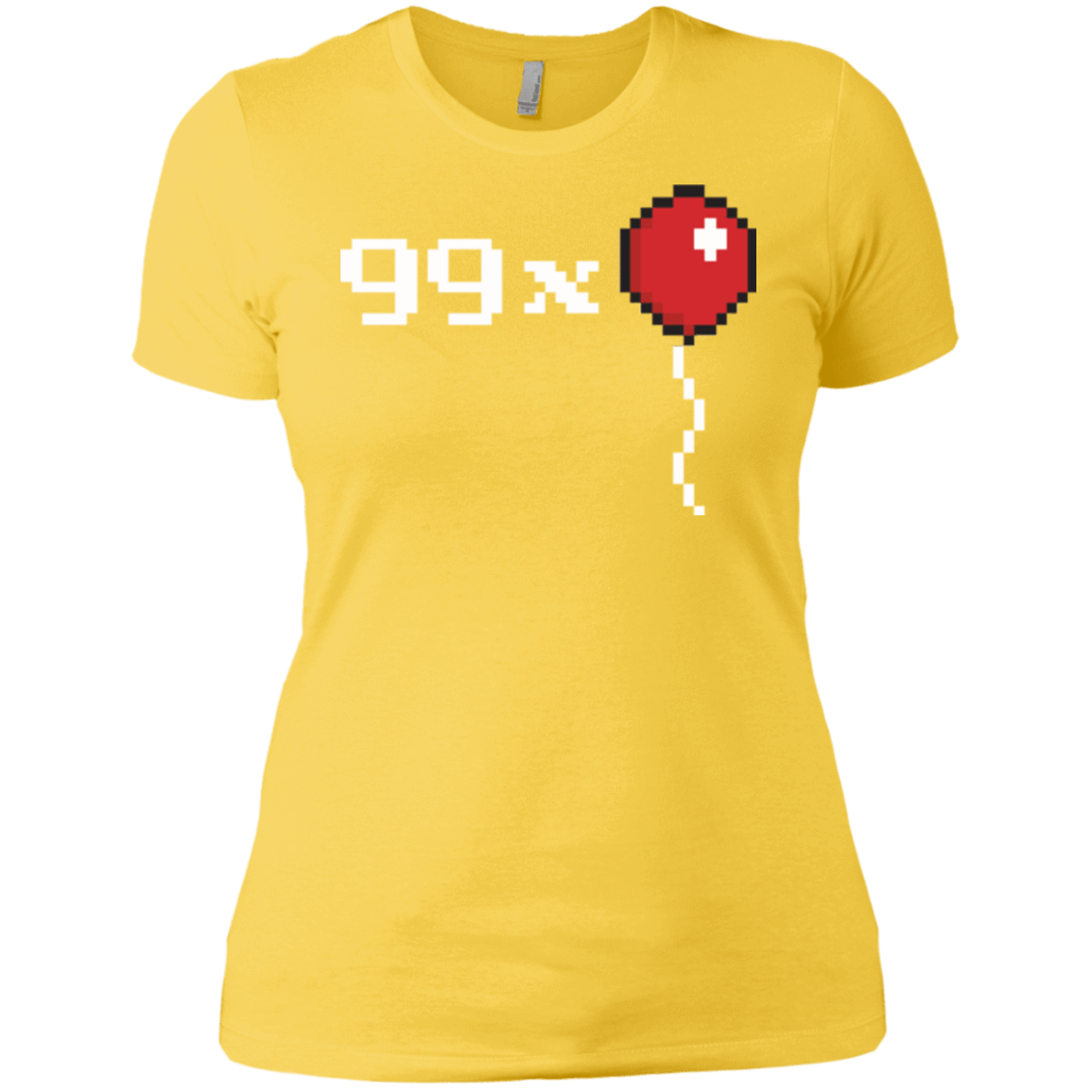 T-Shirts Vibrant Yellow / X-Small 99x Balloon Women's Premium T-Shirt