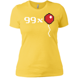 T-Shirts Vibrant Yellow / X-Small 99x Balloon Women's Premium T-Shirt