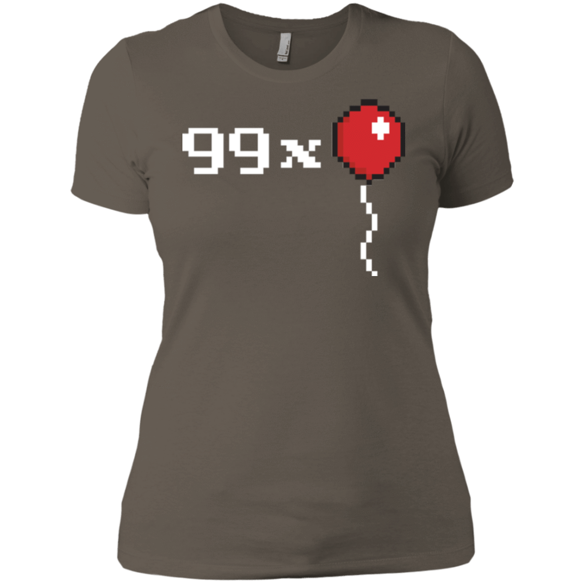 T-Shirts Warm Grey / X-Small 99x Balloon Women's Premium T-Shirt