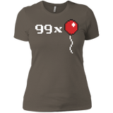 T-Shirts Warm Grey / X-Small 99x Balloon Women's Premium T-Shirt