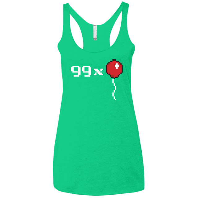 T-Shirts Envy / X-Small 99x Balloon Women's Triblend Racerback Tank