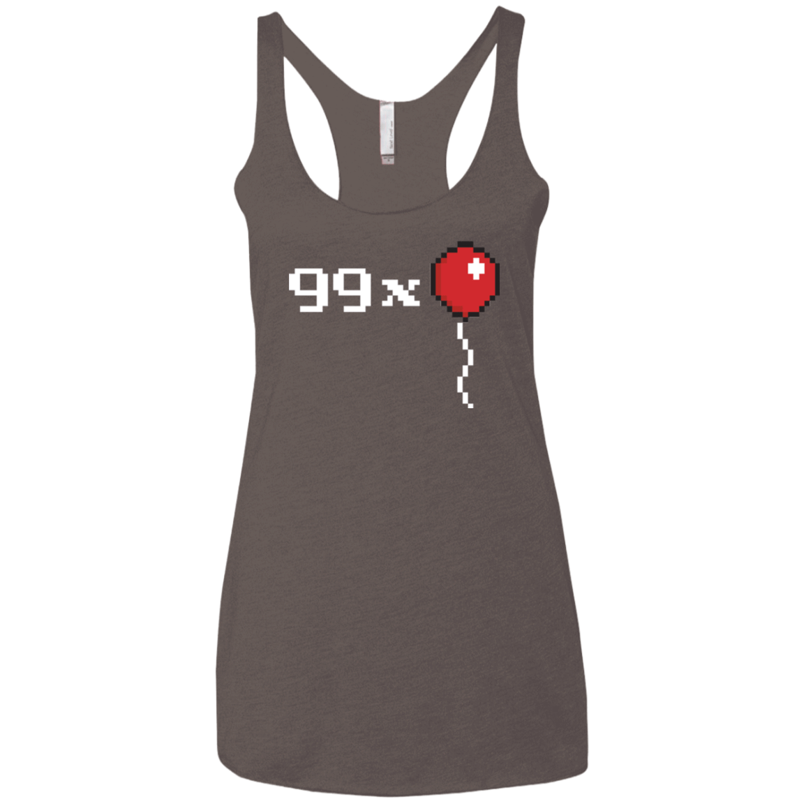 T-Shirts Macchiato / X-Small 99x Balloon Women's Triblend Racerback Tank