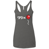 T-Shirts Premium Heather / X-Small 99x Balloon Women's Triblend Racerback Tank