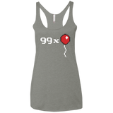 T-Shirts Venetian Grey / X-Small 99x Balloon Women's Triblend Racerback Tank