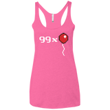 T-Shirts Vintage Pink / X-Small 99x Balloon Women's Triblend Racerback Tank