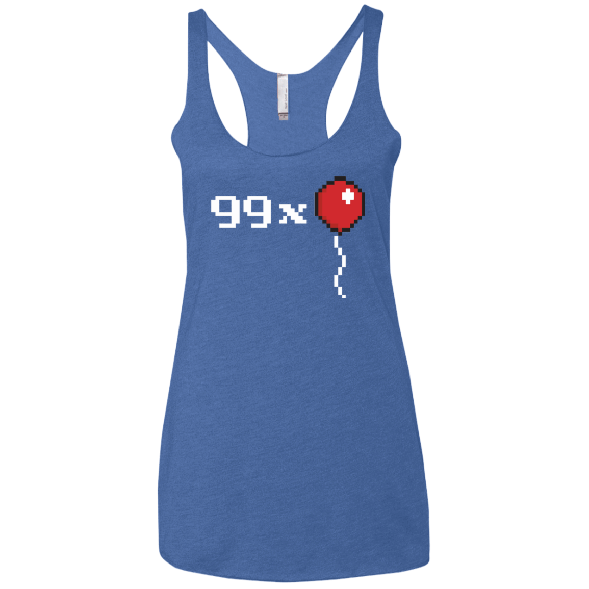 T-Shirts Vintage Royal / X-Small 99x Balloon Women's Triblend Racerback Tank