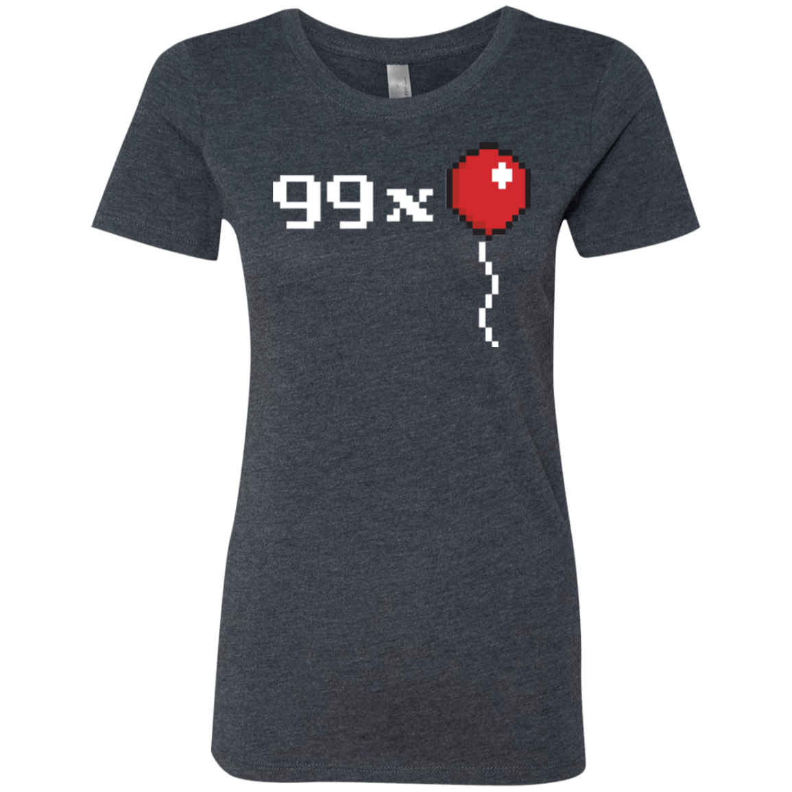 T-Shirts Vintage Navy / Small 99x Balloon Women's Triblend T-Shirt