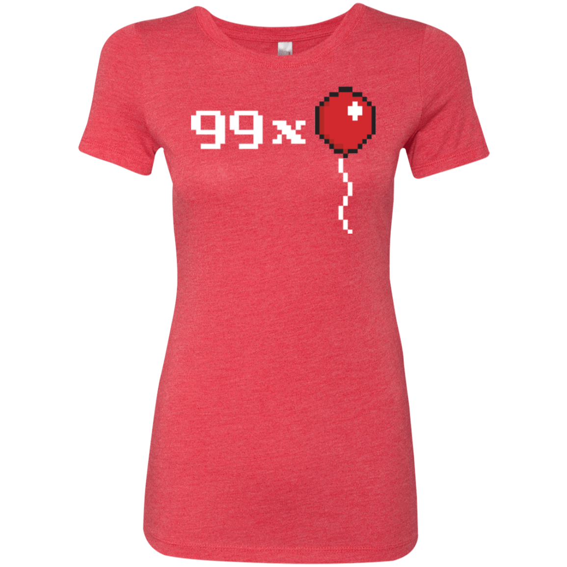 T-Shirts Vintage Red / Small 99x Balloon Women's Triblend T-Shirt