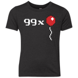 T-Shirts Vintage Black / YXS 99x Balloon Youth Triblend T-Shirt